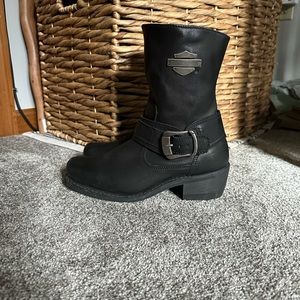 Harley Davidson Leather Boots